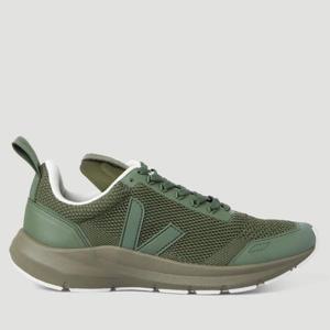 25 FW 릭오웬스 x 베자 러너 Runner 로고 디테일 메쉬 어퍼 스니커즈 그린 VW02A7802 KVE