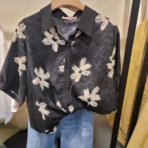 스테파니 HC35 밑단꼬임BL(미스카라꽃) A25SH5230