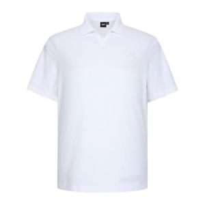 JDX HC06 남성 오픈에리 솔리드 반팔 티셔츠(X2TSW2547WH) X2TSW2547