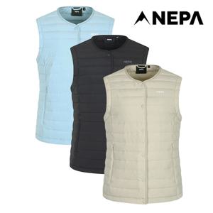 [택가129,000원] 네파 여성 리니아 넥리스 튜브 경량 다운 베스트 7I61341