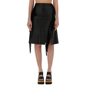 스텔라 맥카트니 미디 스커트 630109 BLACK