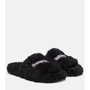 발렌시아가 로고 포 시어링 슬라이드 P00556266