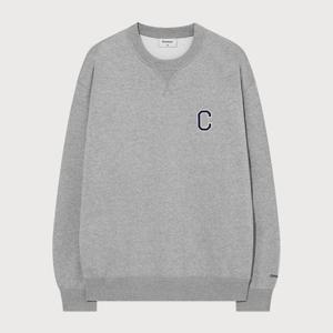 [커버낫]커버낫 C 로고 맨투맨 멜란지 그레이 CO2503CR03MG