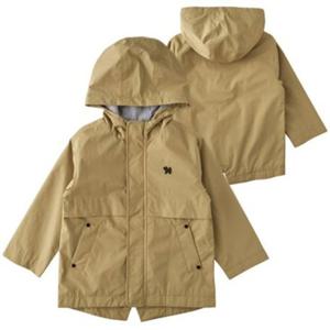 [블루독8-키즈] 베이지 웨더B.솔리드자켓 후드 바람막이 트렌치점퍼 코트 간절기 두돌선물 초등 25A3511001