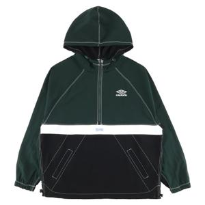 엄브로 크리스피 타슬란 긴팔 후드 아노락 UQ323CWT91DGN