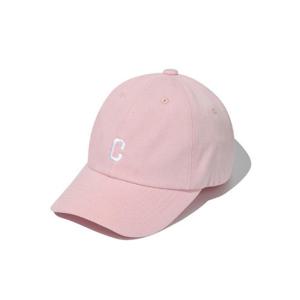 M 커버낫모자 CQK CO2407CA02-LP 스몰 C 로고 B.B 캡 라이트 핑크