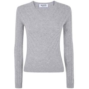 블루걸 풀오버 RF5248MA38R 02034 GREY LIGHT MELANGE