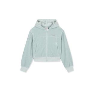 [디스커버리키즈]키즈 벨로아 골지 후드 자켓DKTR55056