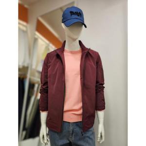 팜스프링스 세이브존01 남성 간절기 밑단 시보리배색 바람막이 긴팔 점퍼 SWJM243502