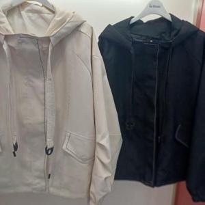 Latium HC06 구김없고 팔뚝품편한 집업 하이넥후드 깔끔한 가을 점퍼 T2533jp09