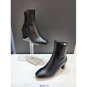 [소다]MARIOFLB302 LS10 소다 SODA 여성 부츠 (여성 정장 케주얼 7CM 스퀘어 라인부츠 )