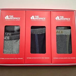 레드페이스 HC12 솔리드쿨기프트3종맨양말 REEMSCS21104