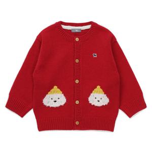 HP블루독베이비25년FW RD)소프트부클도기가디건 45C1920002