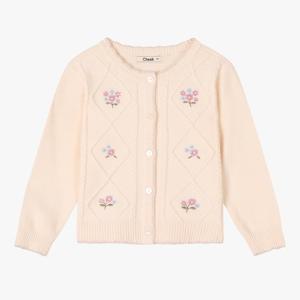 [치크(키즈)]꽃자수 가디건 CKCK2512G