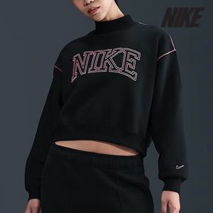 [나이키] 여성용 티셔츠 /U6- IM7491-010 / 우먼스 스포츠웨어 피닉스 플리스 모크넥 스웨트셔츠