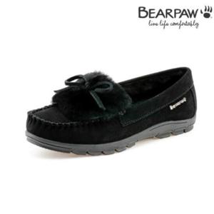 [와이컨셉] 베어파우 EMILY 여성 양털 모카신 퍼 로퍼  3888001QD-W