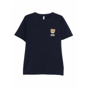 [MOSCHINO] 라프리마 남성 티셔츠 코튼 숏슬리브 위드 로고 070144100290 Blue /8