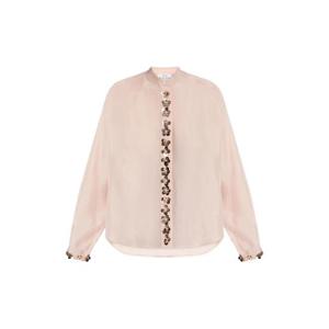 25 FW 포르테포르테 플라워 장식 셔츠 14354MYSHIRT TP444095483