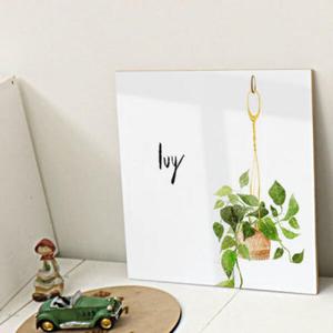 아트박스/꾸밈 ca098-아크릴액자_작은푸른화분