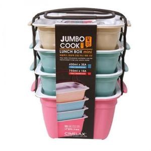 [마물샵] 씨밀렉스 점보쿡 찬합 반찬통 용기 미니세트(4단)