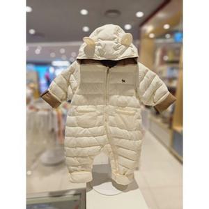 [백화점]블루독베이비[hu] 25.FW신상 CR)웜라이트패딩우주복 45A19-603-01 점퍼 우주복 아우터우주복 경량우주복