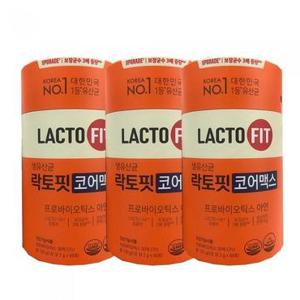 [종근당]종근당건강 락토핏 생유산균 코어맥스 2g 60포 3통HIS (