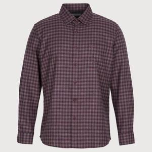 [트레몰로]NL3F8461B_남성 가을 기모 체크 캐주얼셔츠