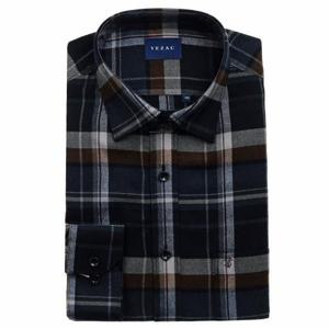 [예작]YJEWBR133_밑단일자 기모빅체크 캐주얼일반핏긴소매