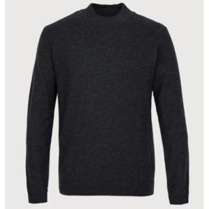 [트레몰로]BH3Z9131B_남성 솔리드 반폴라 니트