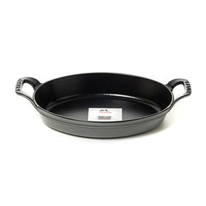 [스타우브]스타우브 타원형 스태커블 디쉬 24cm 그레이 (ST302318)