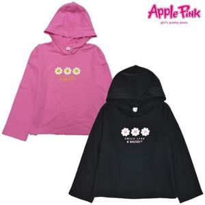 [애플핑크]데이지 크롭 후드티 (APK8Q162GS)