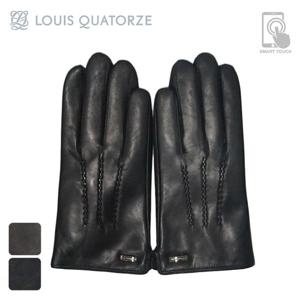 [루이까또즈(장갑)]루이까또즈 손등지그재그 남가죽장갑 HGSLO10100