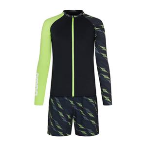 아레나] A3BM1PC51 BLK 남성 래쉬가드 반바지 세트 수영복