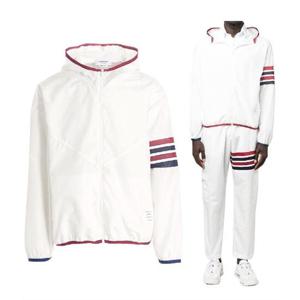 톰브라운 립스탑 트랙 후드 자켓 MJT366A F0197 100