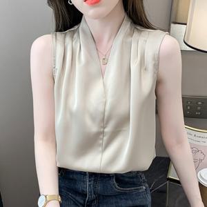 [드레스허그] 미젠 새틴 셔츠 3color