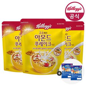 켈로그 아몬드 푸레이크 600g x 3개 + 미니시리얼 60g