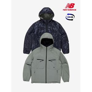 [뉴발란스]남여공용 클라이막스 3M 신슐레이트 리버시블 패딩 그레이/네이비 NBNQC39013-15