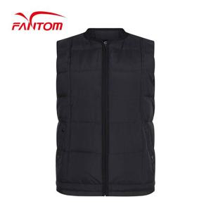 [팬텀] 여성 퀼팅 덕다운 패딩 점퍼 베스트 222C3JV953_BK