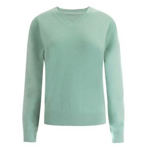 [샵앤]애니 여성 울 V넥 데일리 간절기 이너 모달 긴팔 니트 JG-WKN-1566-민트