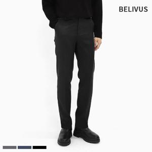 [빌리버스] 남자 슬랙스 BABP067 기모 바지 10부 팬츠