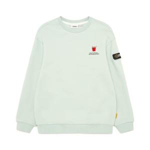 [내셔널지오그래픽 키즈] K234USW930 백그래픽 오버핏 기모맨투맨 JADE