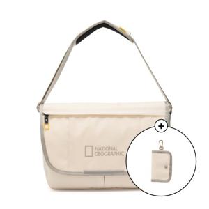 내셔널지오그래픽 키즈 K245KCR530 베이직메신저백 IVORY