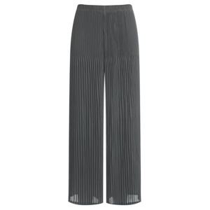 [샵앤]국산 여성 어반 8부 이중주름 밴딩 통바지 플리츠팬츠 BLE-WPT-1341-차콜