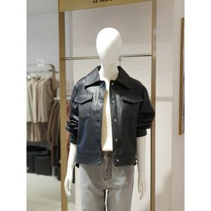 [에꼴드파리][에꼴드파리] 아웃 포켓 레더 재킷  M82RB43LJDM82Z