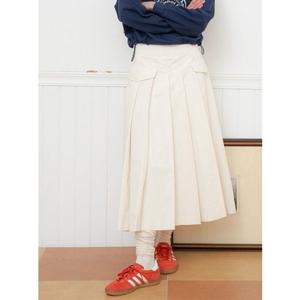 올리브데올리브 플리츠 롱 스커트 OW4SS231