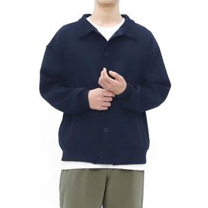 [빌리버스] 남성 가디건 카라 골지 니트 간절기 긴팔 아우터 BBN150