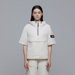 내셔널지오그래픽 N242UFT941 데일리 경량 우븐 스트레치 반팔 아노락 CRYSTAL BEIGE