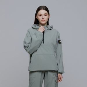 내셔널지오그래픽 N242UFT940 데일리 경량 우븐 스트레치 긴팔 아노락 LICHEN KHAKI