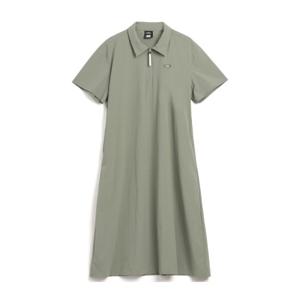 내셔널지오그래픽 N242WOP920 데일리 경량 우븐 스트레치 카라 원피스 LICHEN KHAKI