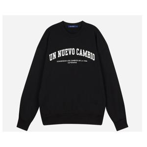 [클라이드]남성 2컬러 레터링 맨투맨 티셔츠 (FOATS123M)